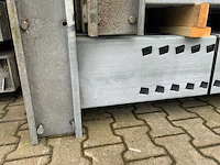 Draagarmstelling enkelzijdig 5 staanders - afbeelding 3 van  6