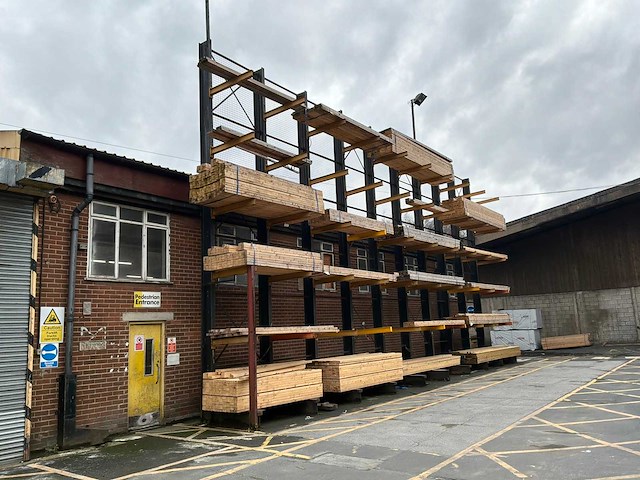 Draagarmstelling enkelzijdig 6x30 - afbeelding 2 van  6