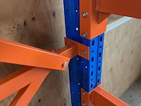Draagarmstelling heda, 1 sectie's , blauw/oranje - afbeelding 4 van  5