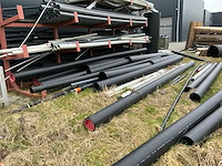 Draagarmstelling met agru en george fischer kunststof buizen - afbeelding 10 van  17