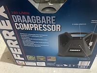 Draagbare compressor, ferrex - afbeelding 2 van  4
