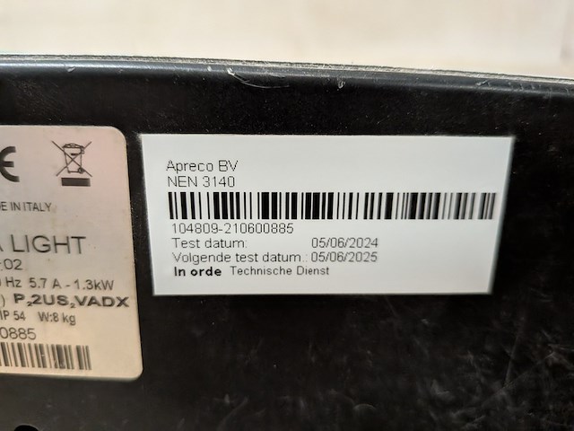 Draagbare elektrofusie-lasapparaat, ritmo, elektra light, 2021 - afbeelding 7 van  10