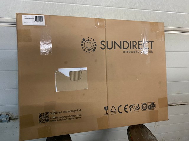 Draagbare infrarood voetverwarmer sundirect - afbeelding 4 van  6