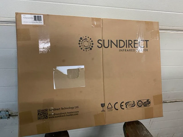 Draagbare infrarood voetverwarmer, sundirect - afbeelding 4 van  6