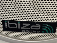 Draagbare luidspreker ibiza sound, port12vhf-bt-wh, wit - afbeelding 3 van  6