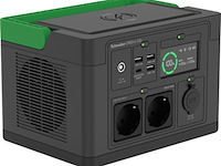 Draagbare power station schneider electric / apc, offgrid pps330-gr, zwart/groen - afbeelding 1 van  3