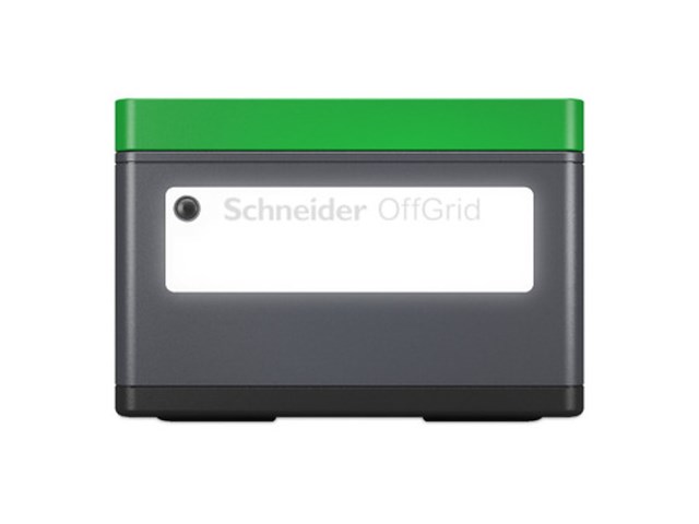 Draagbare power station schneider electric / apc, offgrid pps330-gr, zwart/groen - afbeelding 3 van  3