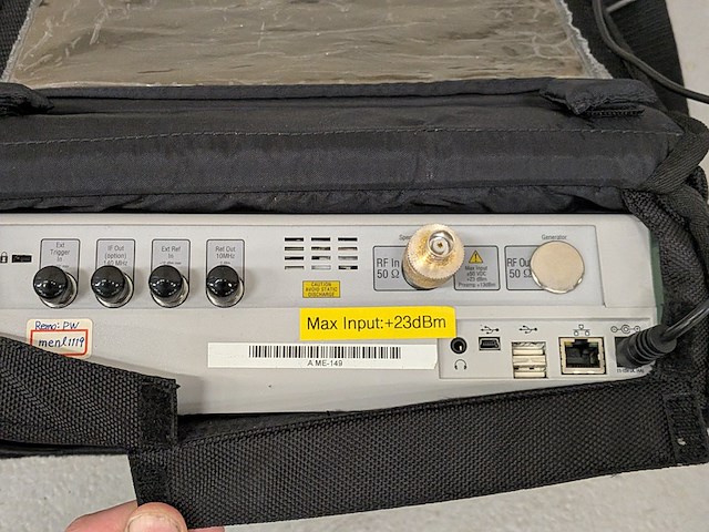 Draagbare spectrumanalysator anritsu, ms2720t, bouwjaar 2014 - afbeelding 4 van  21
