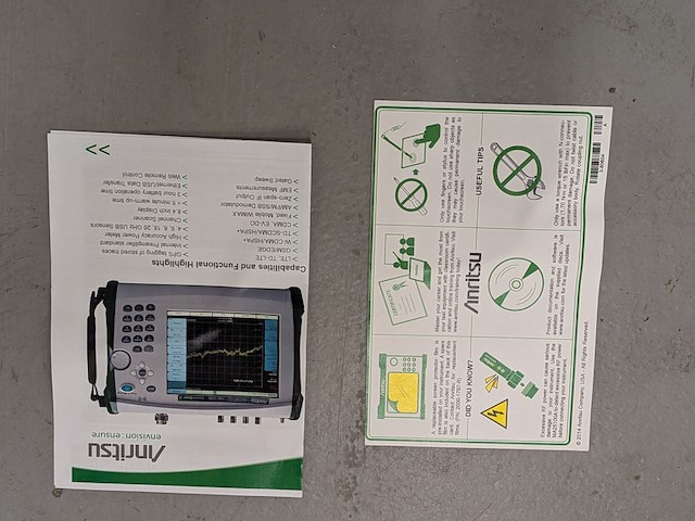 Draagbare spectrumanalysator anritsu, ms2720t, bouwjaar 2014 - afbeelding 7 van  21
