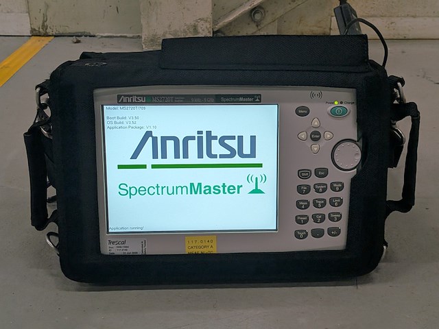 Draagbare spectrumanalysator anritsu, ms2720t, bouwjaar 2014 - afbeelding 12 van  21