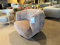 Draai fauteuil, design roze