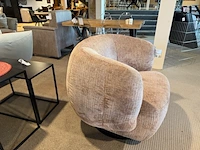 Draai fauteuil, design roze - afbeelding 4 van  7