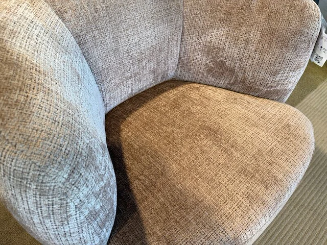 Draai fauteuil, design roze - afbeelding 5 van  7