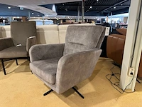 Draai fauteuil, donkergrijs