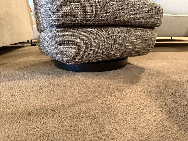 Draai fauteuil grijs/blauw - afbeelding 6 van  6
