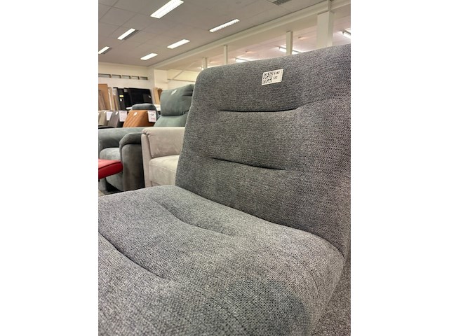 Draai fauteuil jordi, geweven, antraciet - afbeelding 4 van  6