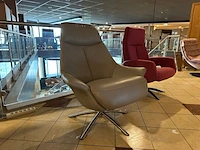 Draai fauteuil knudsen, grijs - afbeelding 2 van  5