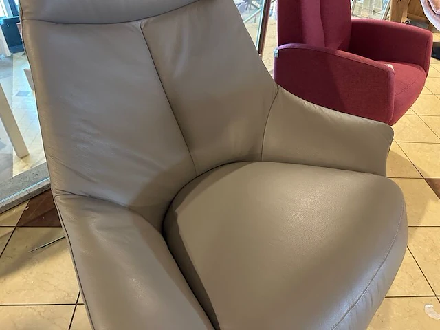 Draai fauteuil knudsen, grijs - afbeelding 3 van  5