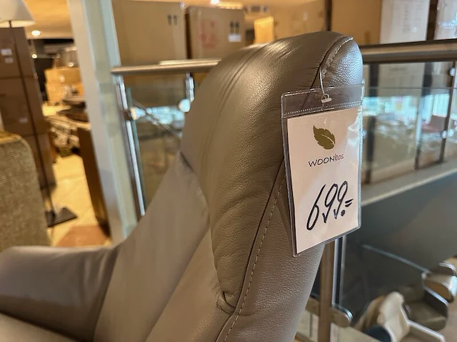Draai fauteuil knudsen, grijs - afbeelding 5 van  5