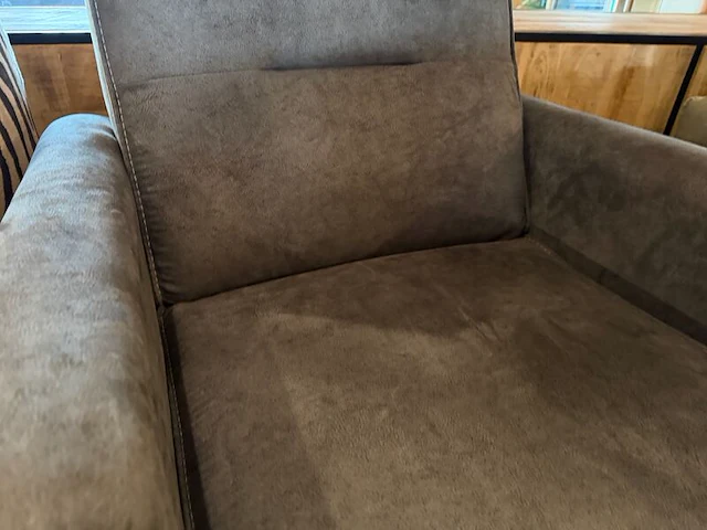 Draai fauteuil sitdesign, antraciet - afbeelding 4 van  5