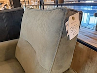 Draai fauteuil sitdesign, olive groen - afbeelding 6 van  6