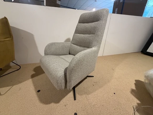 Draai fauteuil sitdesign, taupe - afbeelding 5 van  5