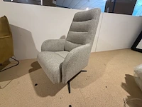 Draai fauteuil sitdesign, taupe - afbeelding 5 van  5