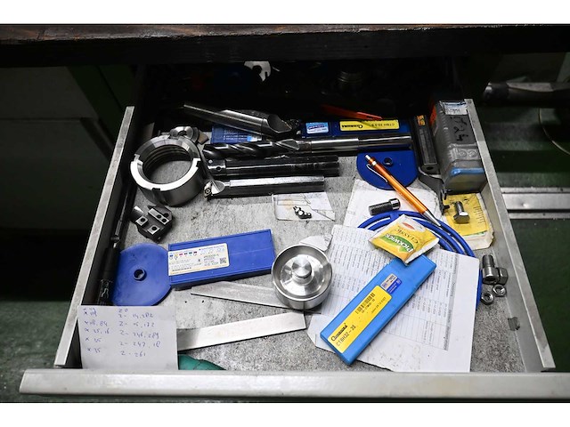 Draaibank gereedschap set inclusief hagro 3-delige werkbank - afbeelding 18 van  27