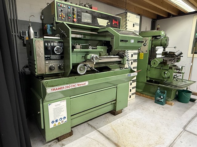 Draaibank harrison, trainer 280 cnc/manual - afbeelding 1 van  8