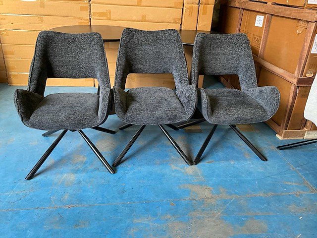 Draaibare eetkamerstoel (6x) - afbeelding 2 van  12