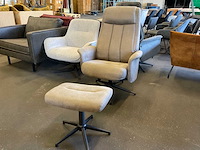 Draaibare fauteuil met voetsteun - afbeelding 2 van  8
