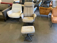 Draaibare fauteuil met voetsteun - afbeelding 3 van  8