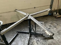 Draaibare werktafel - hoogte / lengte armen verstelbaar (2x) - afbeelding 2 van  3