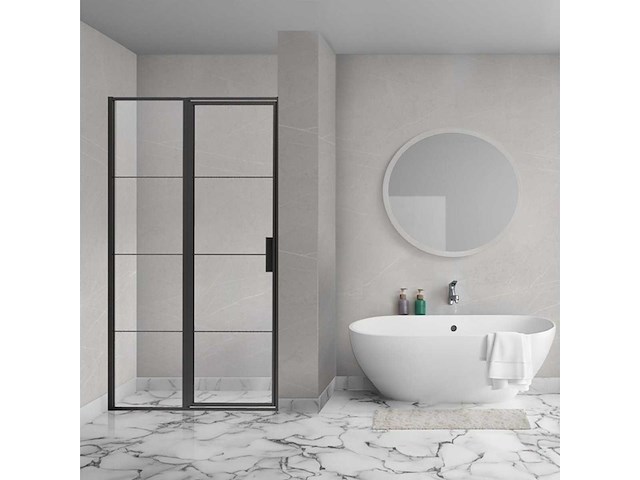 Draaideur met vast deel - 70x200 cm - afbeelding 1 van  3