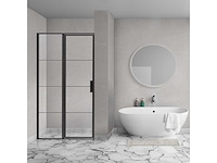 Draaideur met vast deel - 70x200 cm - afbeelding 1 van  3