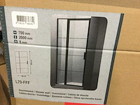 Draaideur met vast deel - 70x200 cm - afbeelding 2 van  3