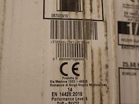 Draaideur voor douche-nis novellini, n01 1b 87, chroom