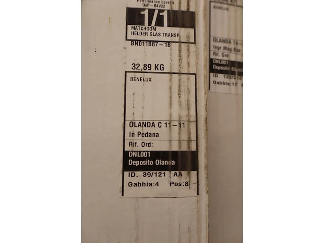Draaideur voor douche-nis novellini, n01 1b 87, chroom - afbeelding 2 van  4