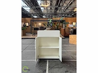 Draaideurkast| wit 80 x 43 x 107 cm (3x) - afbeelding 2 van  6