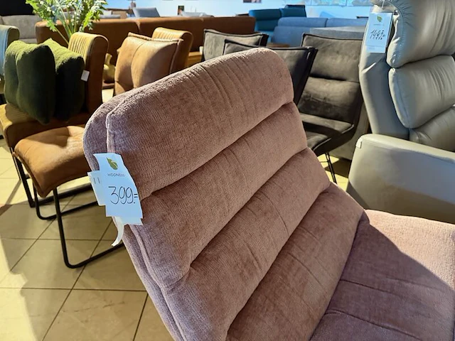 Draaifauteuil, design rosé - afbeelding 6 van  6