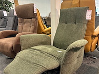 Draaifauteuil elektrisch jasper, geweven groen - afbeelding 5 van  5