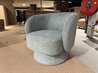 Draaifauteuil, home bound by ky, esmee, bouclégroen - afbeelding 2 van  6
