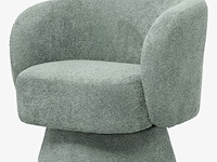 Draaifauteuil home bound by ky, esmee, groen - afbeelding 1 van  2