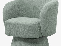 Draaifauteuil home bound by ky, esmee, groen - afbeelding 1 van  2