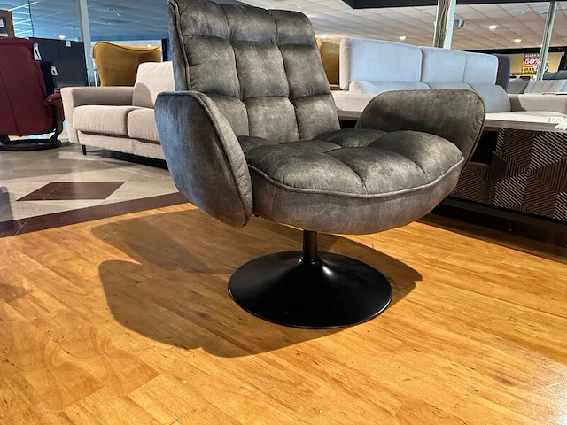 Draaifauteuil, olive groen - afbeelding 4 van  7