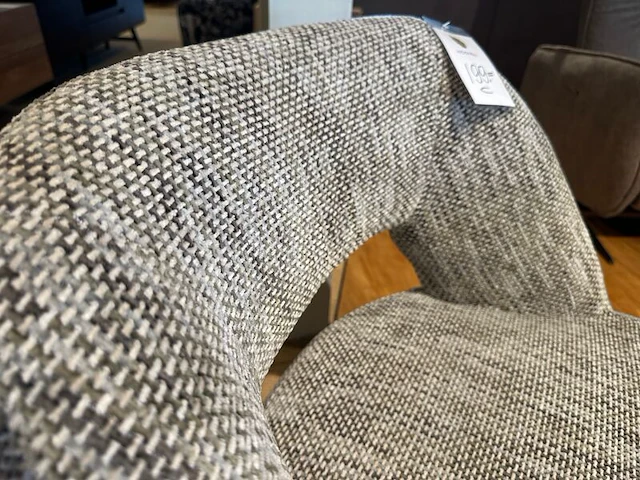 Draaifauteuil, zwarte poot, groengrijs - afbeelding 5 van  5