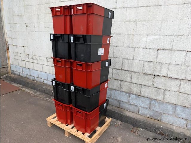 Draaistapelbakken - aantal 10 stuks - afbeelding 1 van  3
