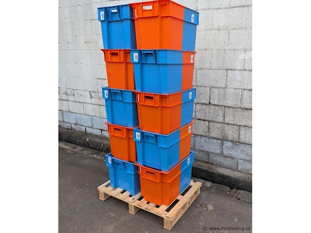 Draaistapelbakken - aantal 10 stuks - afbeelding 1 van  3