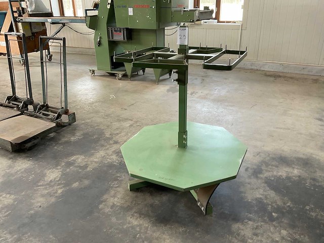 Draaitafel geschikt voor jute zakken - afbeelding 3 van  4