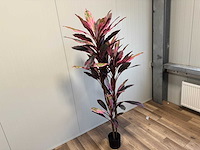 Dracaena green red kunstplant (200cm hoog) - afbeelding 8 van  14